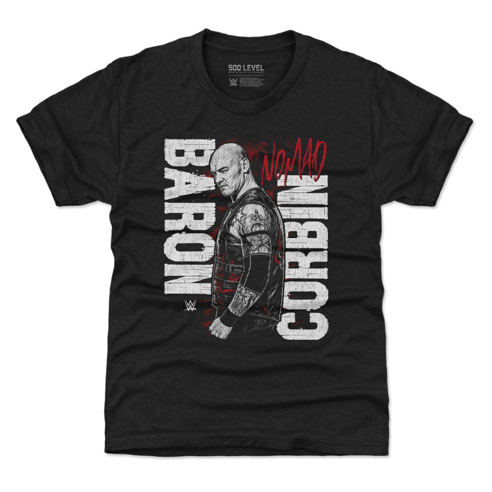 Baron Corbin WWE Nomad Vertical Name WHT product image 1