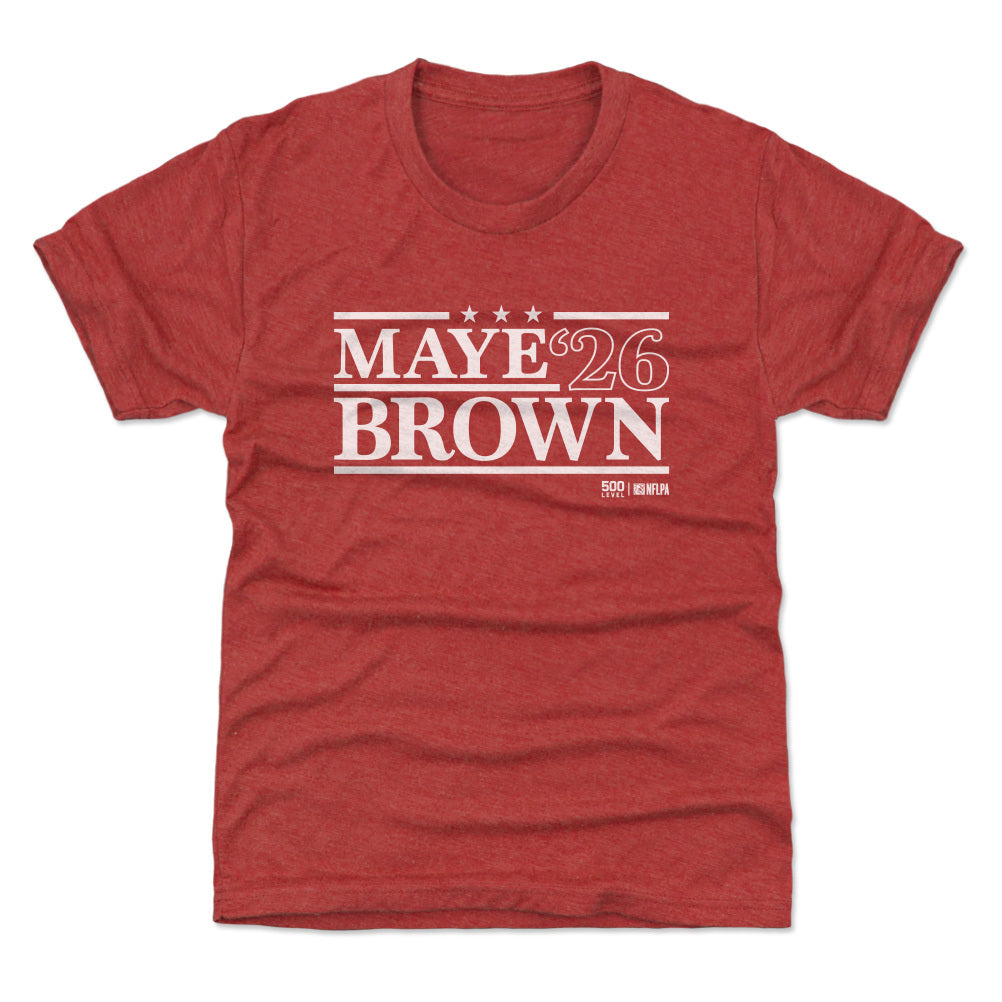 Drake Maye & A.J. Brown New England Campaign 2026 WHT product image 2
