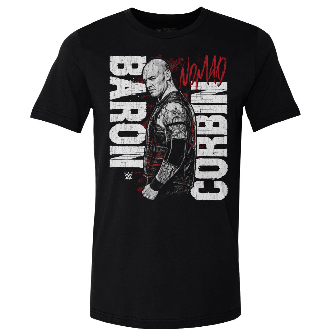 Baron Corbin WWE Nomad Vertical Name WHT product image 1