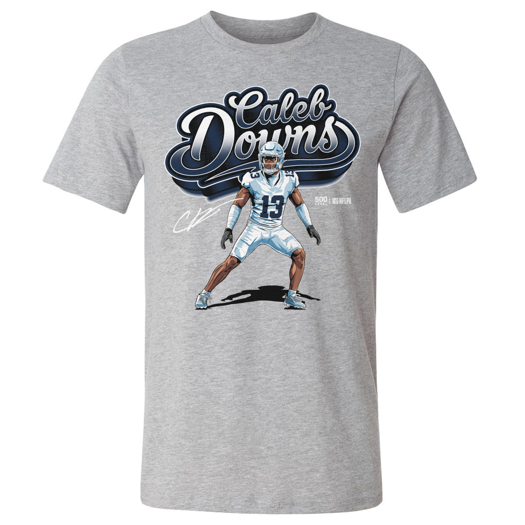 Caleb Downs Dallas Script Name WHT product image 1
