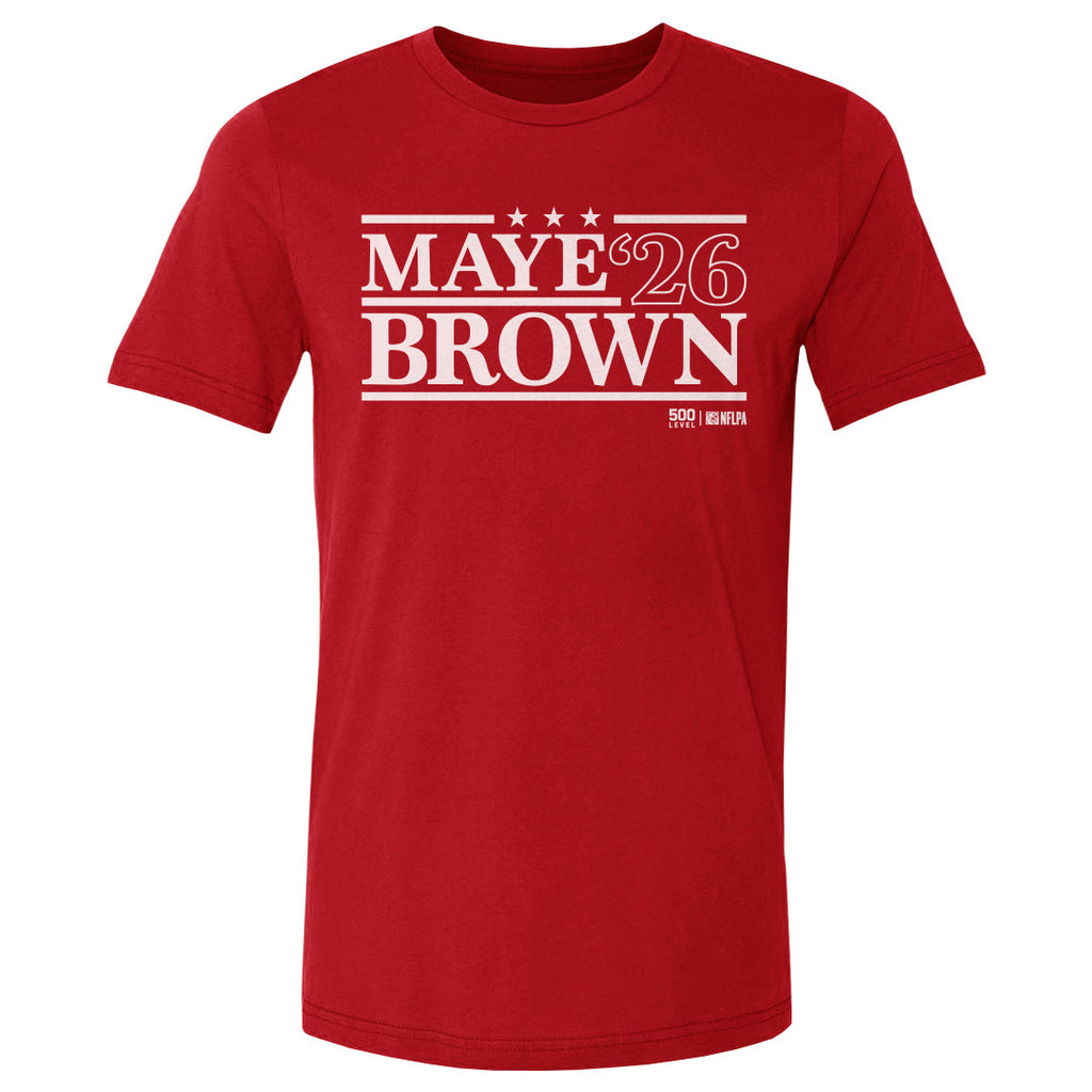 Drake Maye & A.J. Brown New England Campaign 2026 WHT product image 1