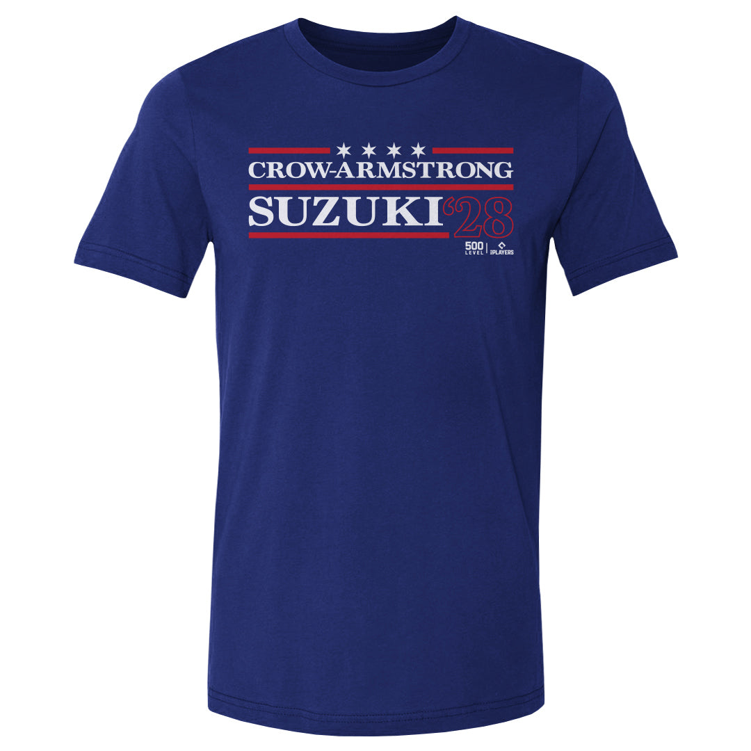 Pete Crow-Armstrong & Seiya Suzuki Chicago C Campaign 26 WHT product image 1