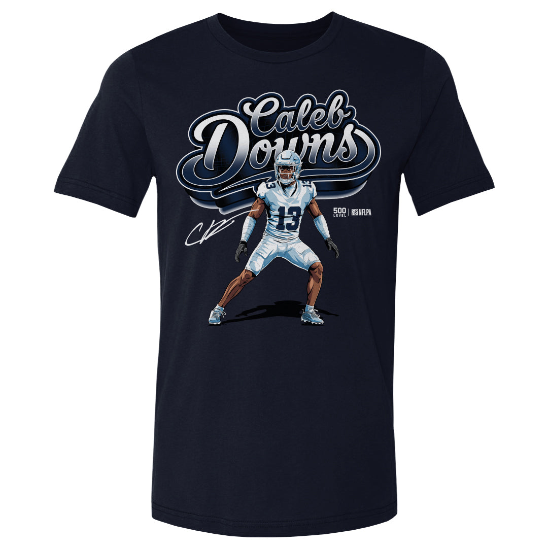 Caleb Downs Dallas Script Name WHT product image 2