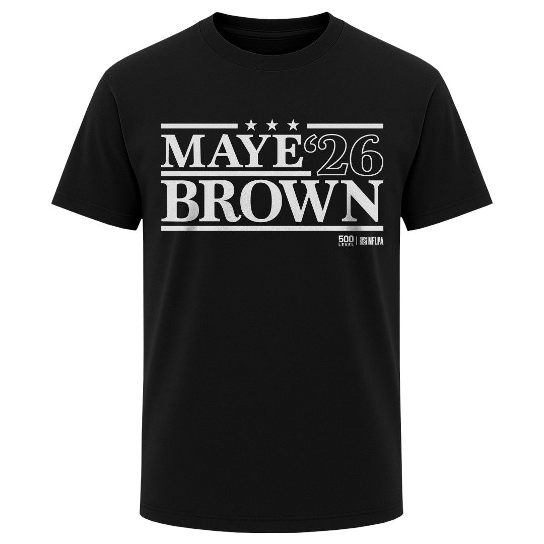 Drake Maye & A.J. Brown New England Campaign 2026 WHT product image 1