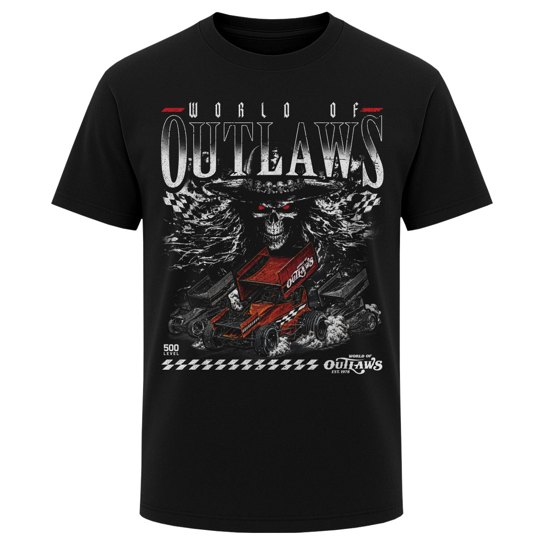 World Of Outlaws Checkered Finish WHT product image 1