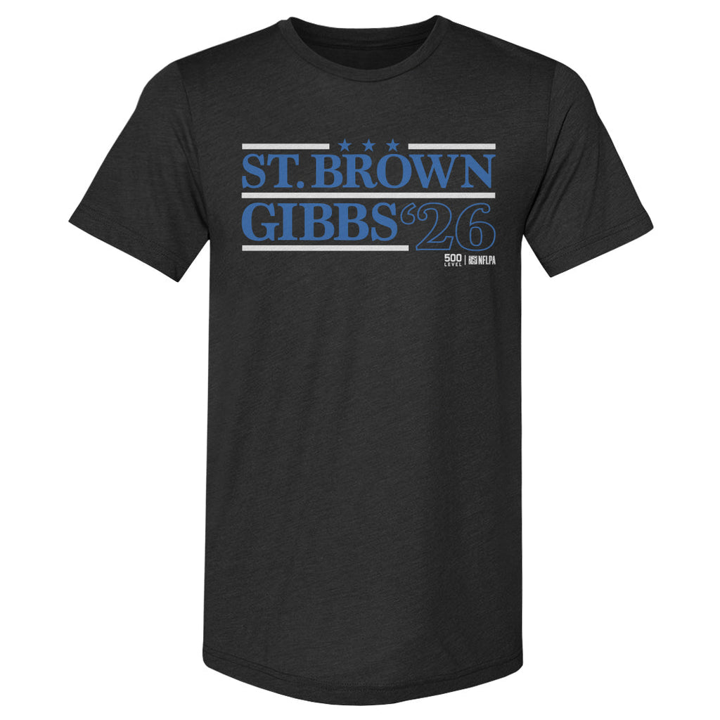 Amon-Ra St. Brown & Jahmyr Gibbs Detroit Campaign 2026 WHT product image 2