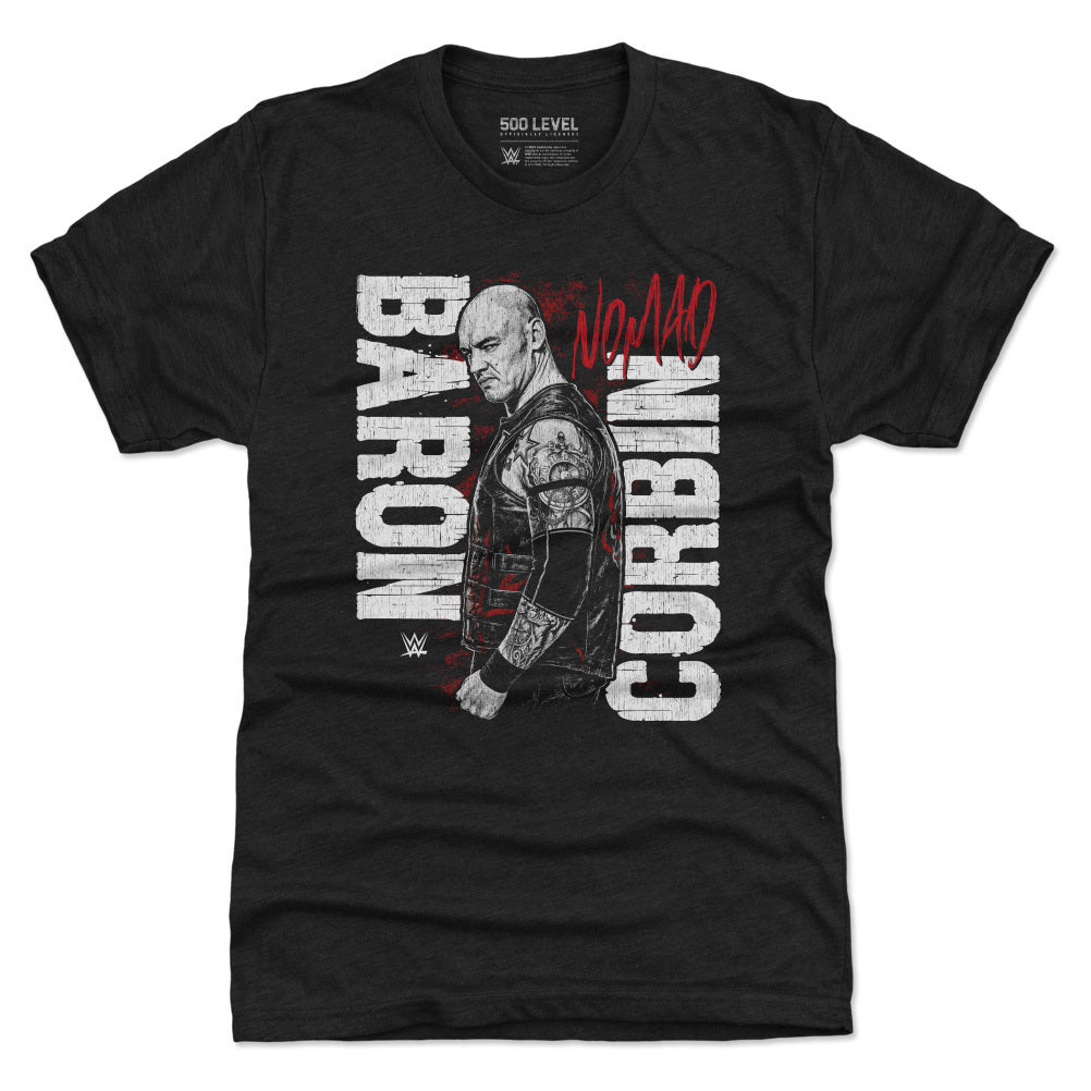 Baron Corbin WWE Nomad Vertical Name WHT product image 1