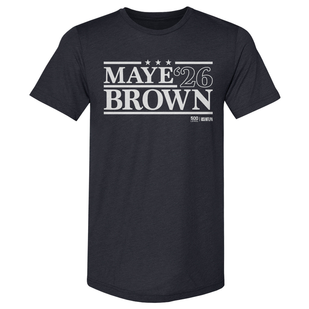 Drake Maye & A.J. Brown New England Campaign 2026 WHT product image 2