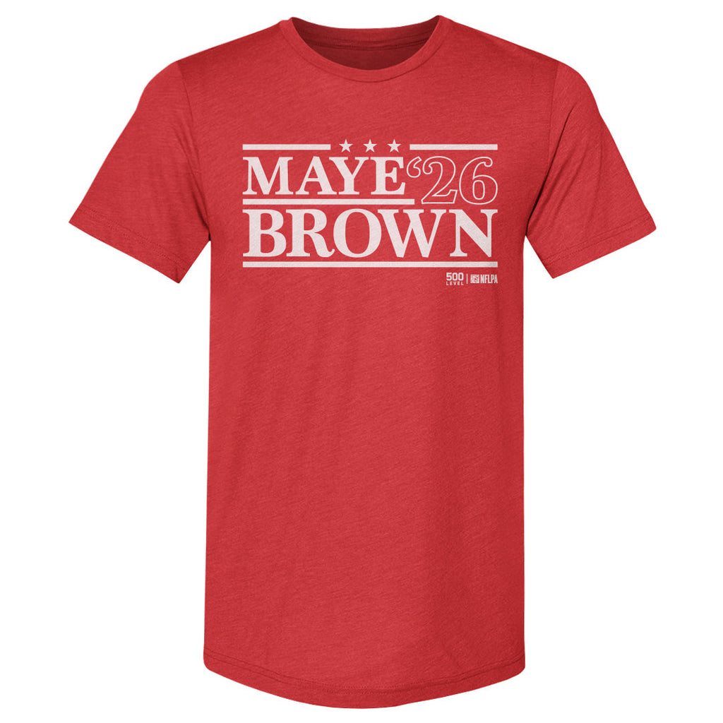 Drake Maye & A.J. Brown New England Campaign 2026 WHT product image 3