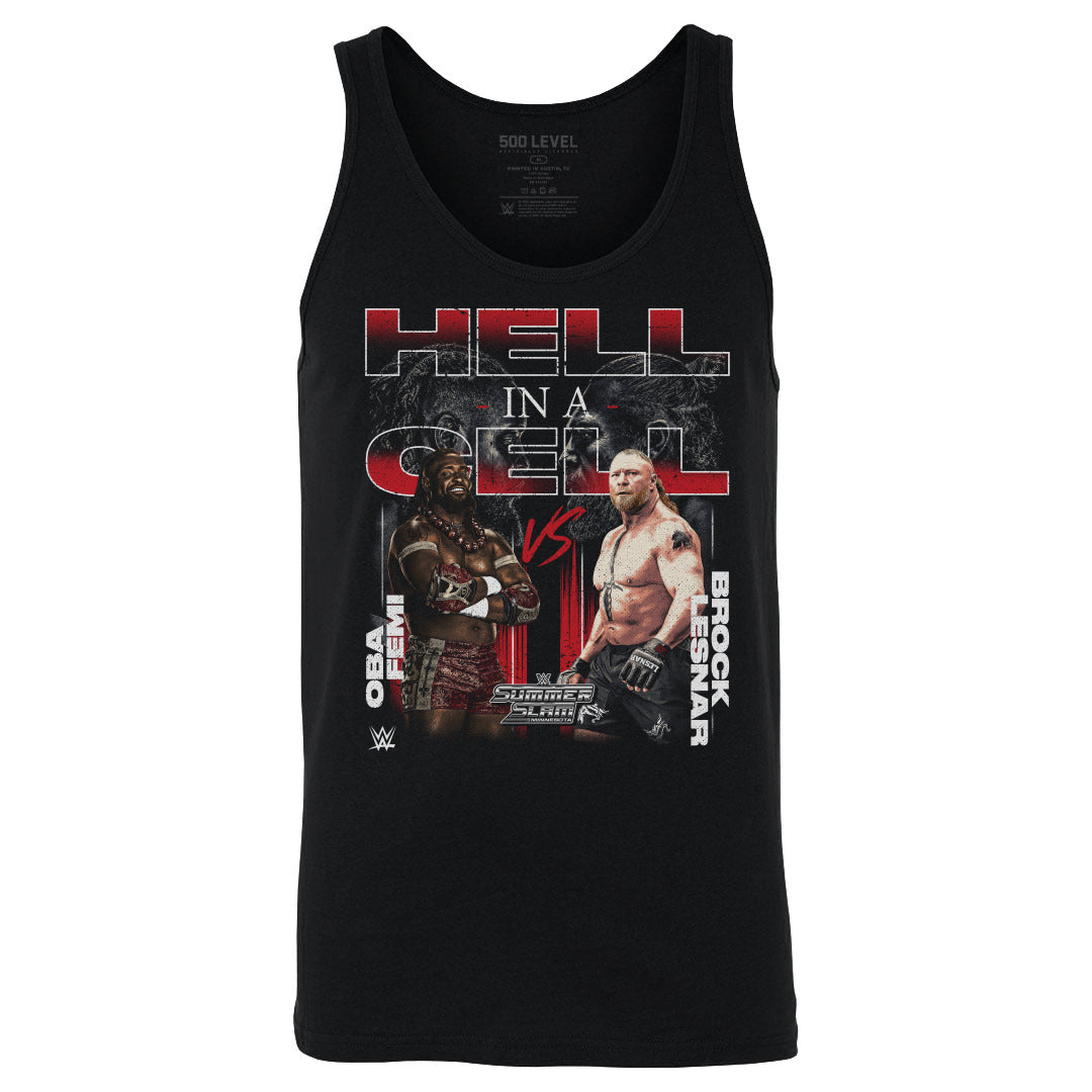 SummerSlam 2026 WWE Hell In A Cell Oba Femi Vs. Brock Lesnar WHT