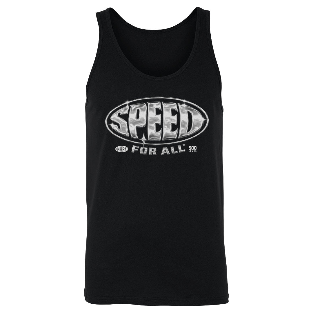 NHRA Speed For All Emblem WHT