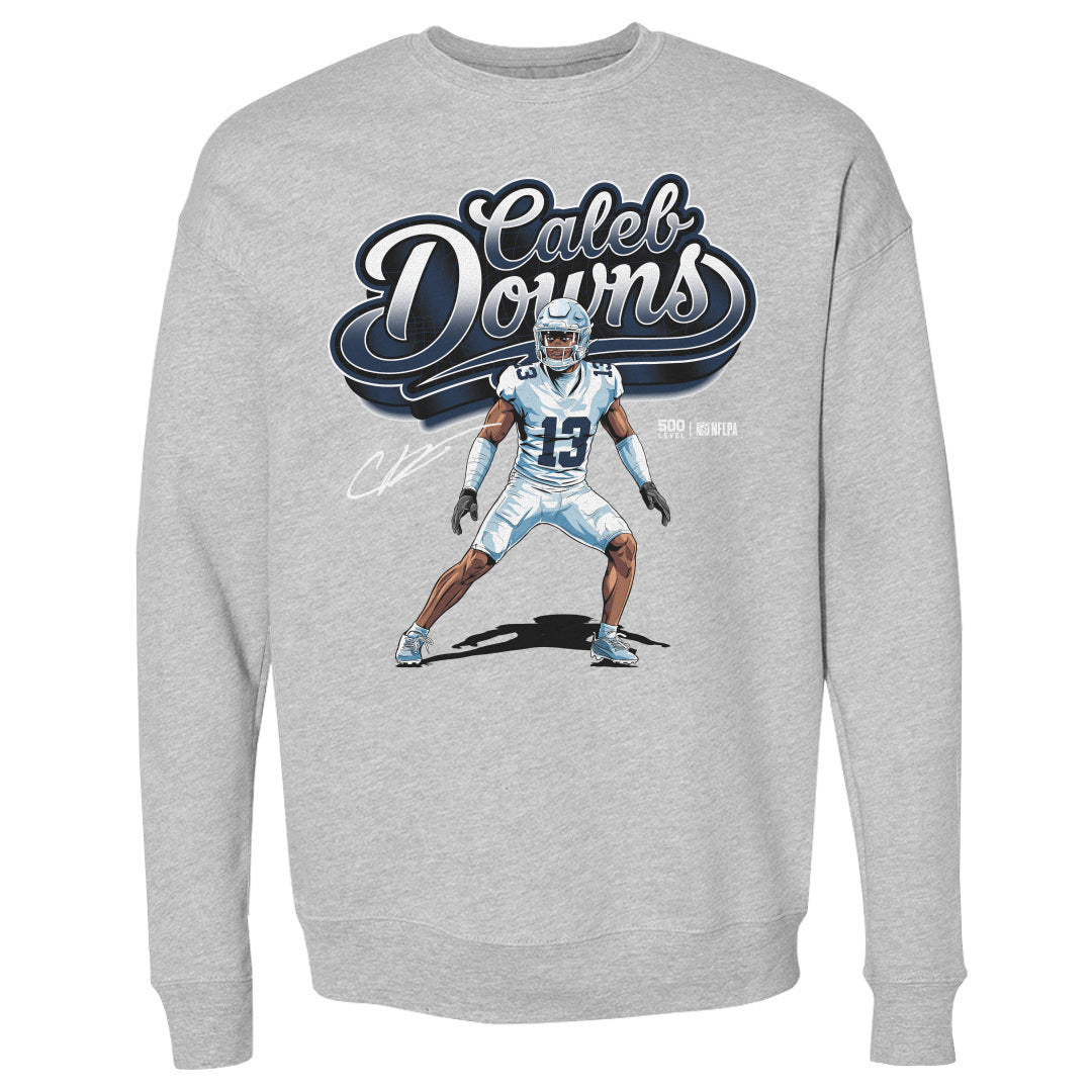 Caleb Downs Dallas Script Name WHT product image 1