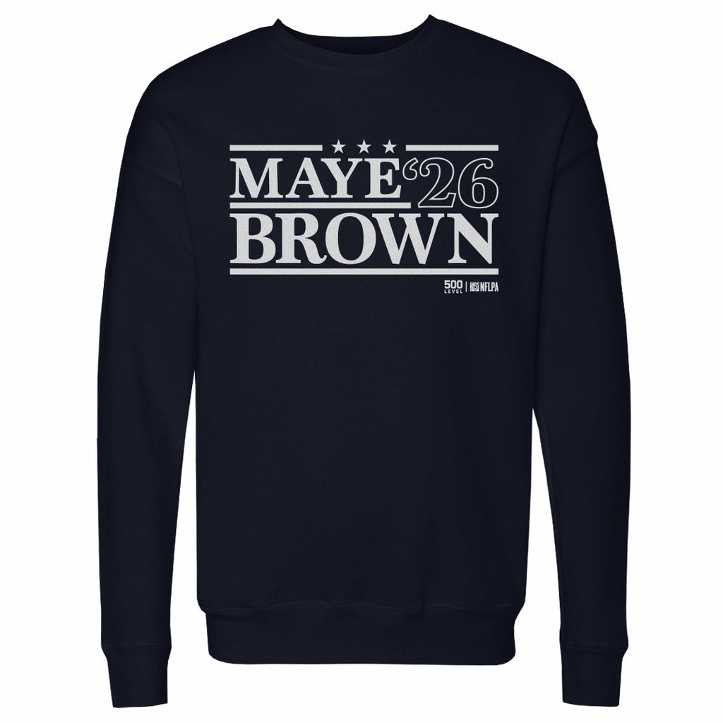 Drake Maye & A.J. Brown New England Campaign 2026 WHT product image 2