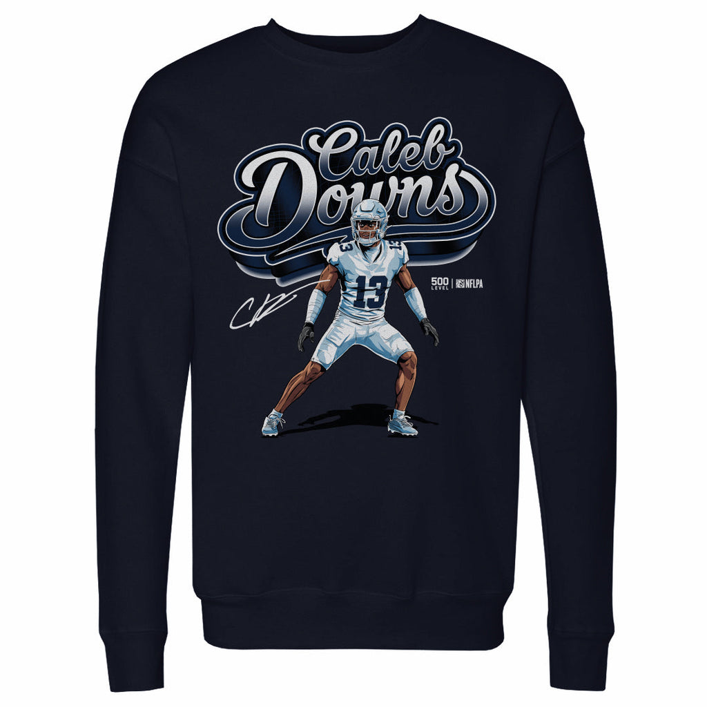 Caleb Downs Dallas Script Name WHT product image 2