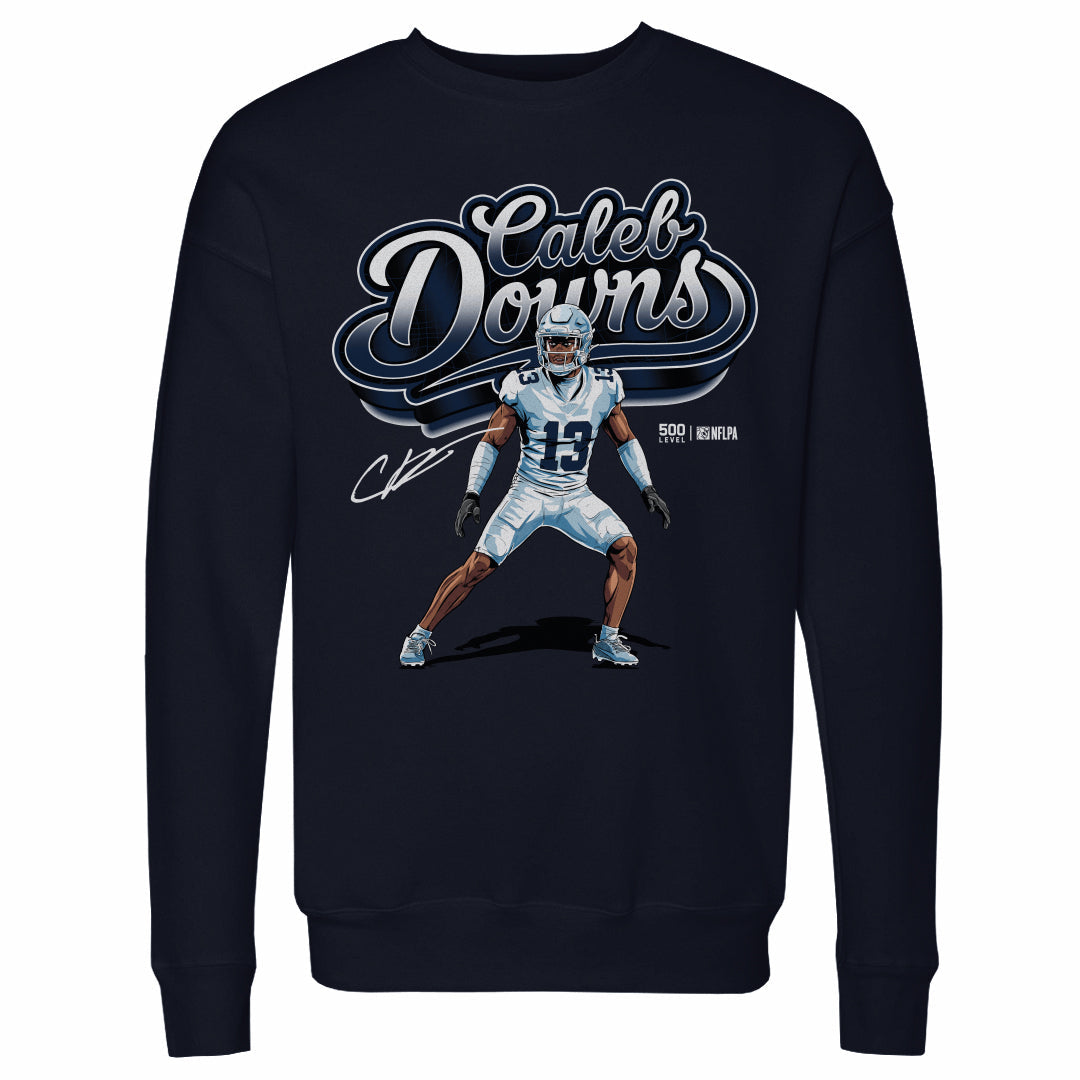 Caleb Downs Dallas Script Name WHT product image 2