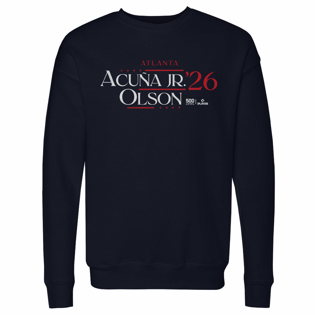 Ronald Acuna Jr. & Matt Olson Atlanta Campaign 2026 WHT product image 1