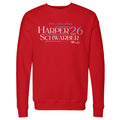 Bryce Harper & Kyle Schwarber Philadelphia Campaign 2026 WHT product image 1