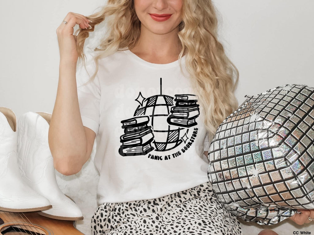 Panic at the Book Store tee product image 1