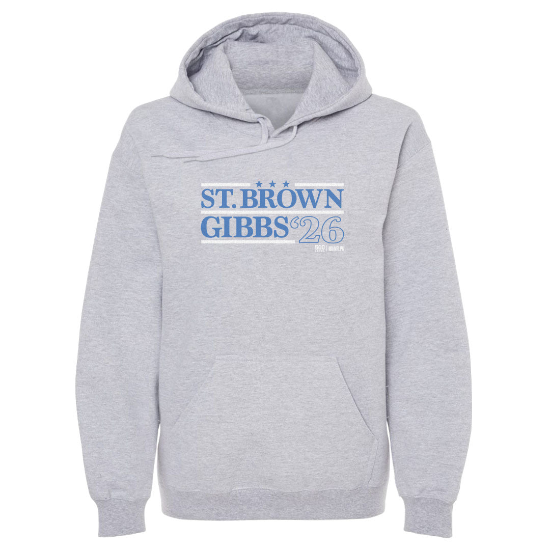Amon-Ra St. Brown & Jahmyr Gibbs Detroit Campaign 2026 WHT product image 1