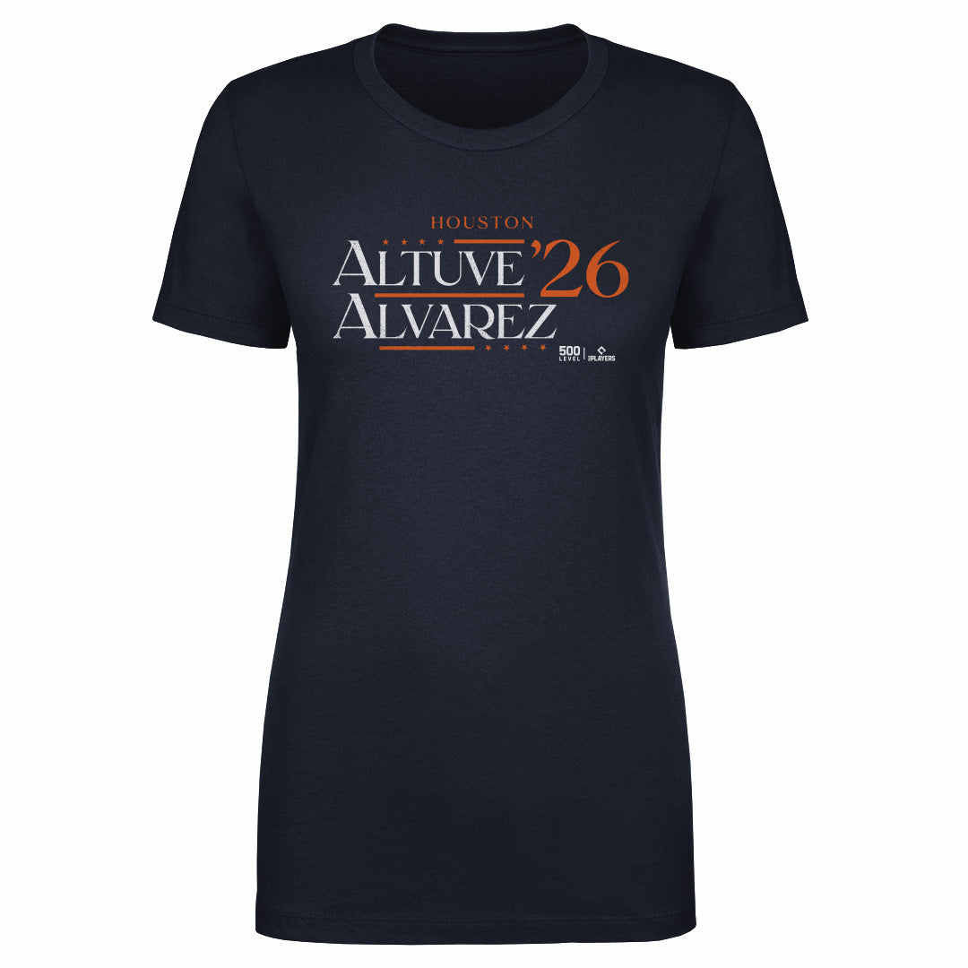 Jose Altuve & Yordan Alvarez Houston Campaign 2026 WHT product image 1