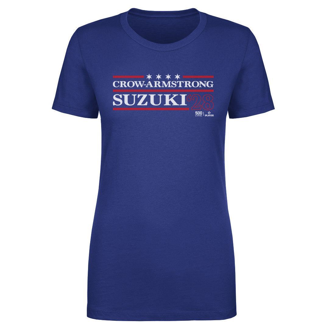 Pete Crow-Armstrong & Seiya Suzuki Chicago C Campaign 26 WHT product image 1