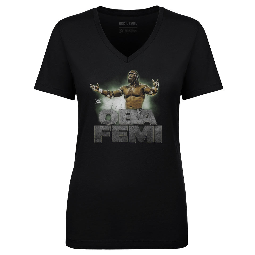 Oba Femi WWE Block Name WHT product image 1