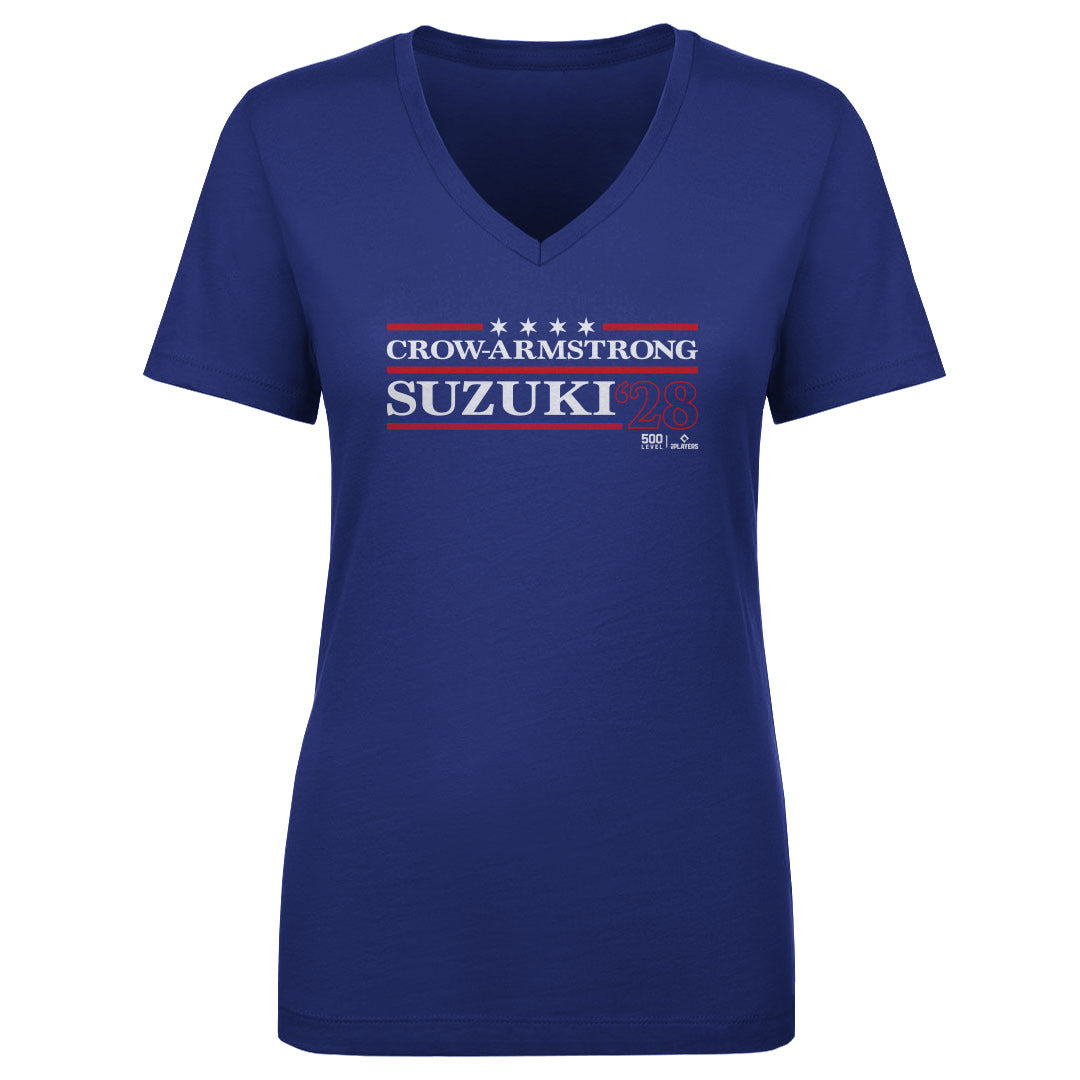 Pete Crow-Armstrong & Seiya Suzuki Chicago C Campaign 26 WHT product image 1