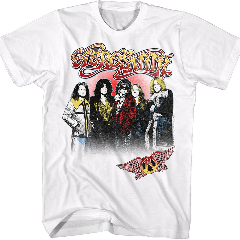 Aerosmith Group Photo T-Shirt product image 1