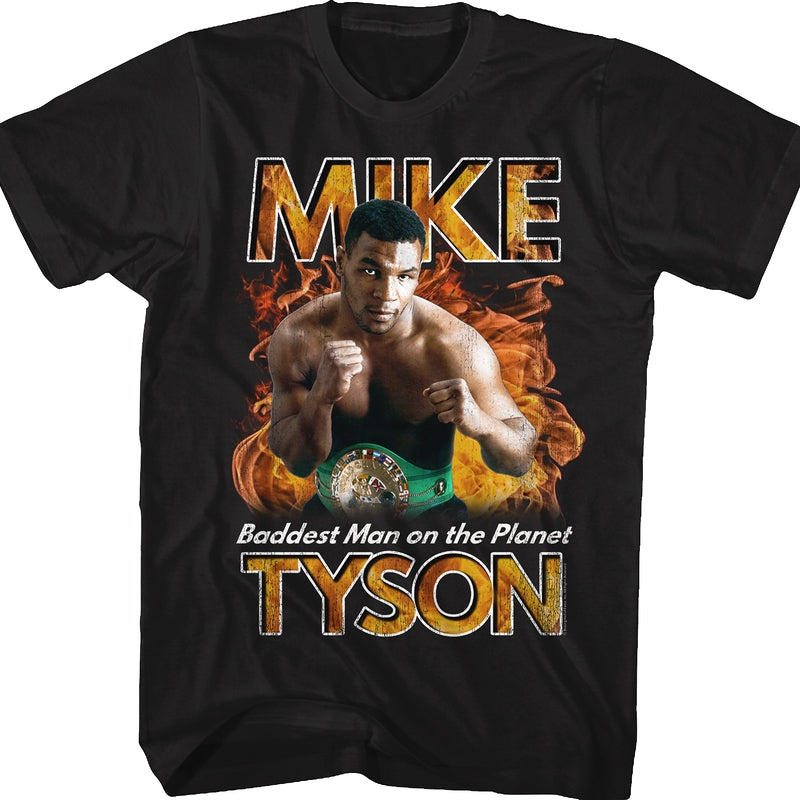 Baddest Man on the Planet Mike Tyson T-Shirt product image 1