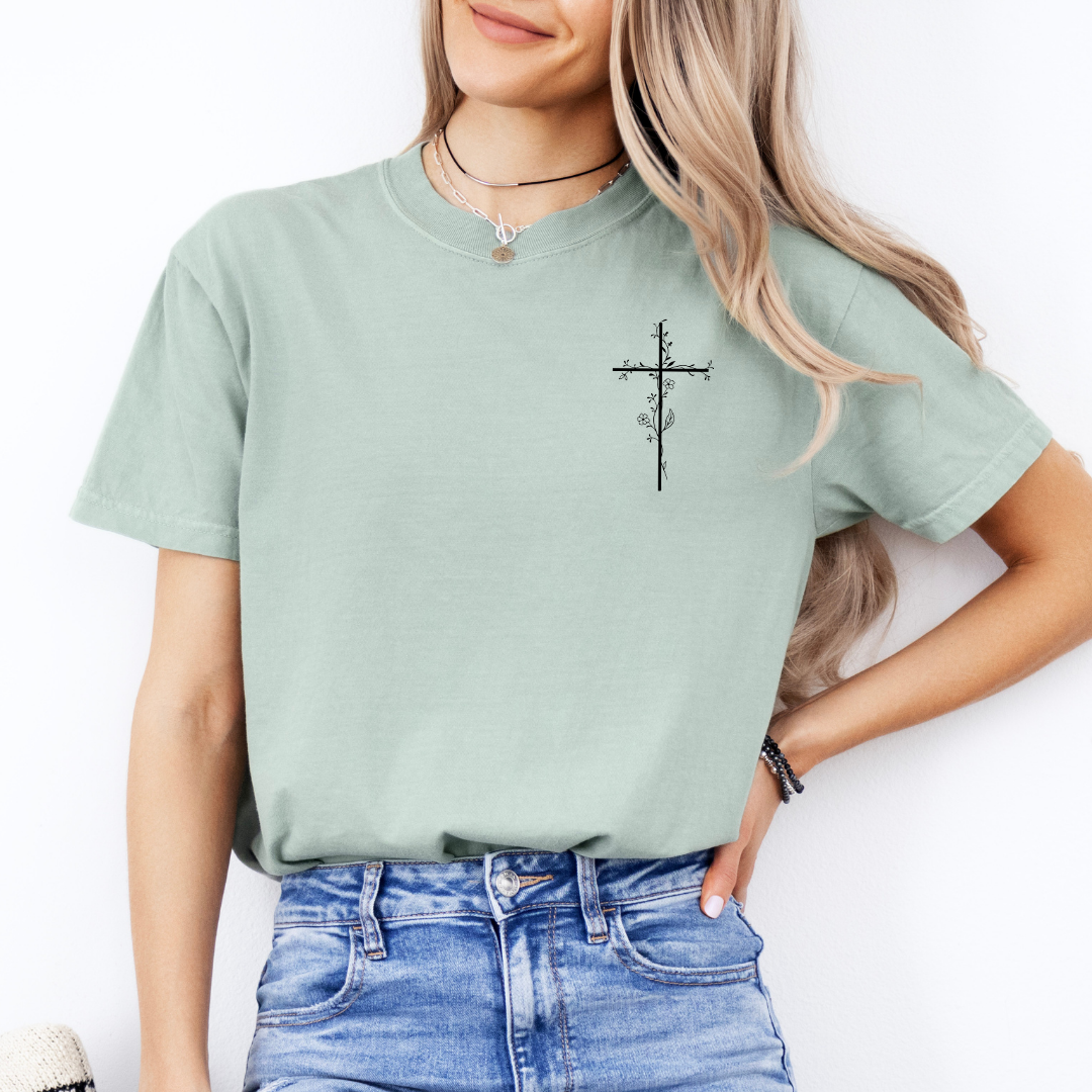 Floral Cross Tee product image 5