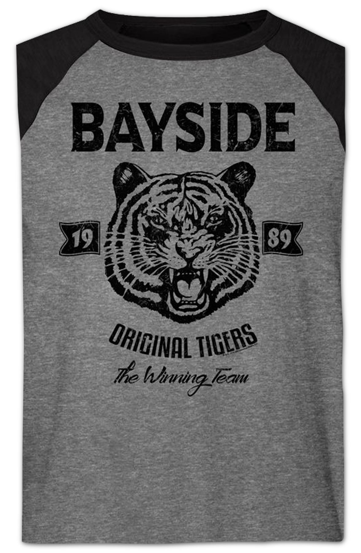Bayside Tigers Saved By The Bell Raglan Baseball Shirt product image 2