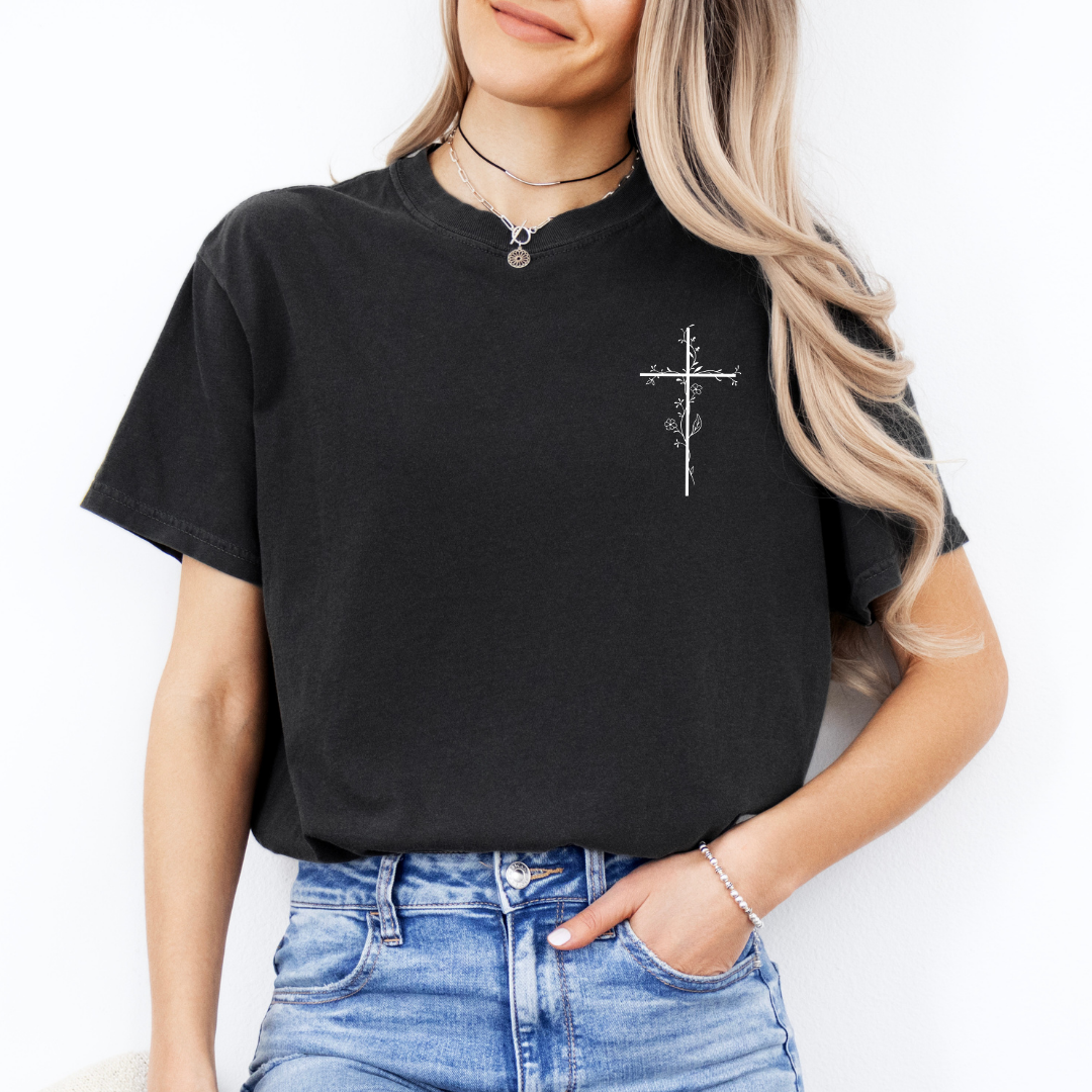 Floral Cross Tee product image 2
