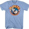 Blue Strong To The Finish Popeye T-Shirt product image 1