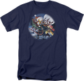Christmas Sleigh Ride Garfield T-Shirt product image 1