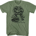 Distressed Cobra Kai Logo Karate Kid T-Shirt product image 1