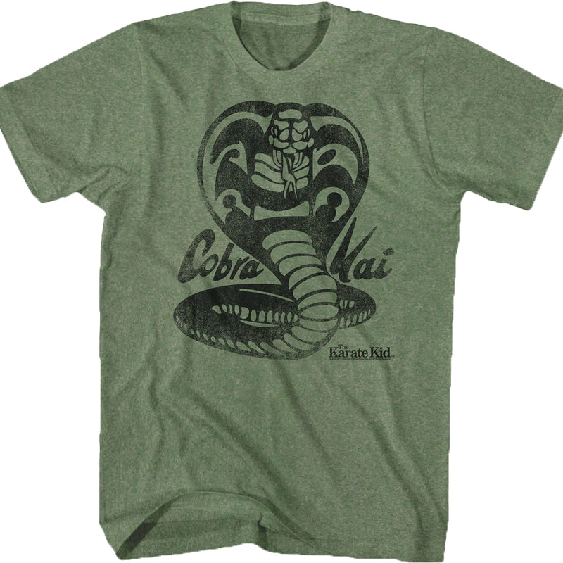Distressed Cobra Kai Logo Karate Kid T-Shirt product image 1