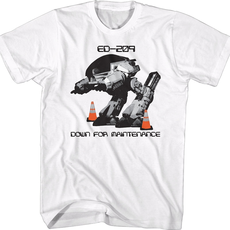 Down for Maintenance Robocop T-Shirt product image 1