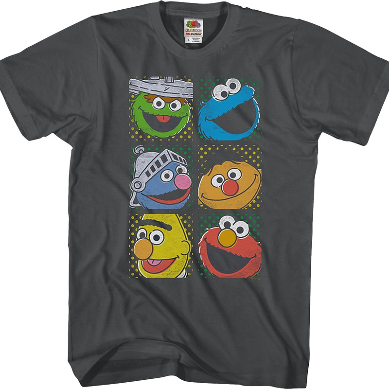 Faces of Sesame Street T-Shirt product image 1