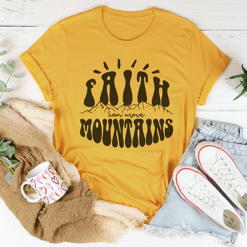 Faith Can Move Mountains Tee product image 4