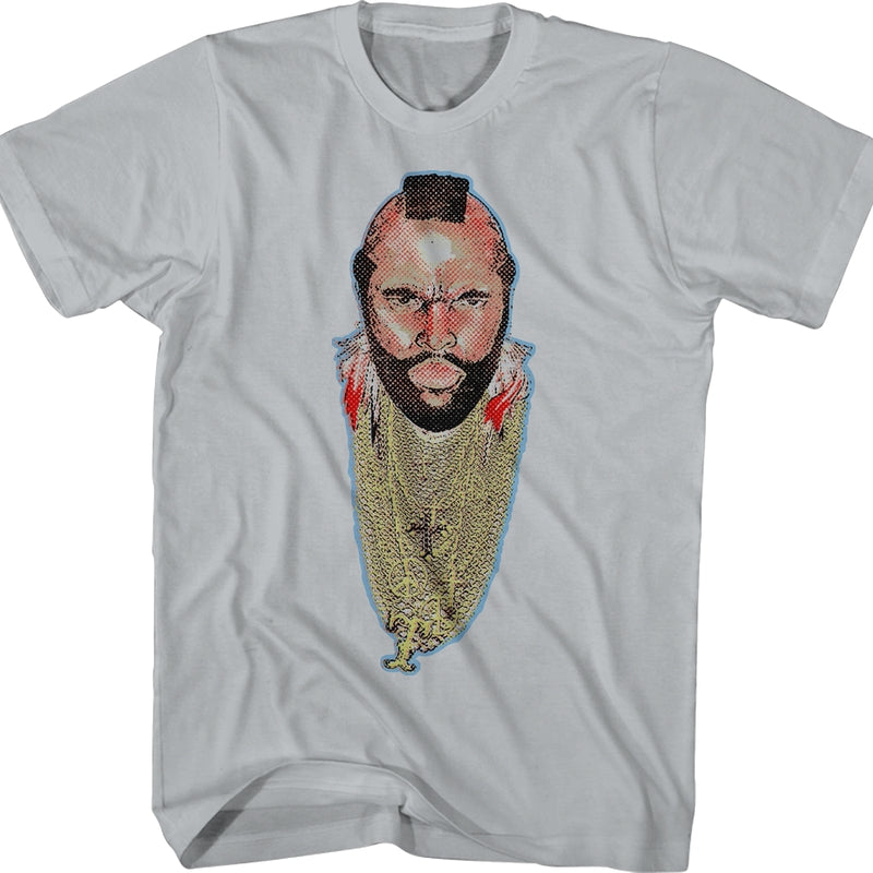 Gold Chains Mr. T Shirt product image 1
