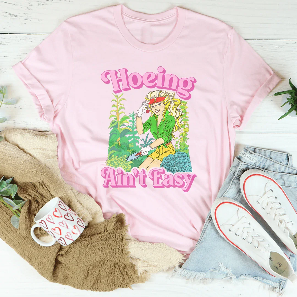 Hoeing Ain't Easy Tee product image 2