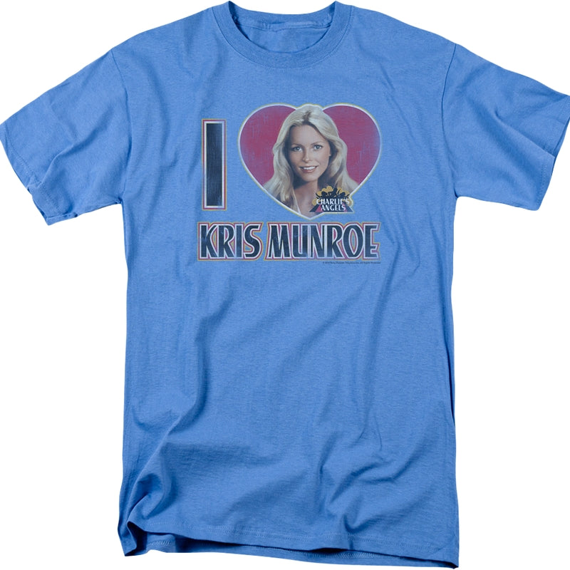 I Love Kris Munroe Charlie's Angels T-Shirt product image 1