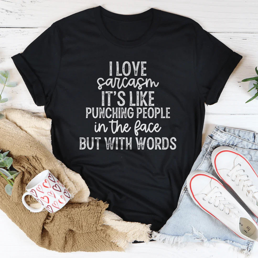 I Love Sarcasm Tee product image 1