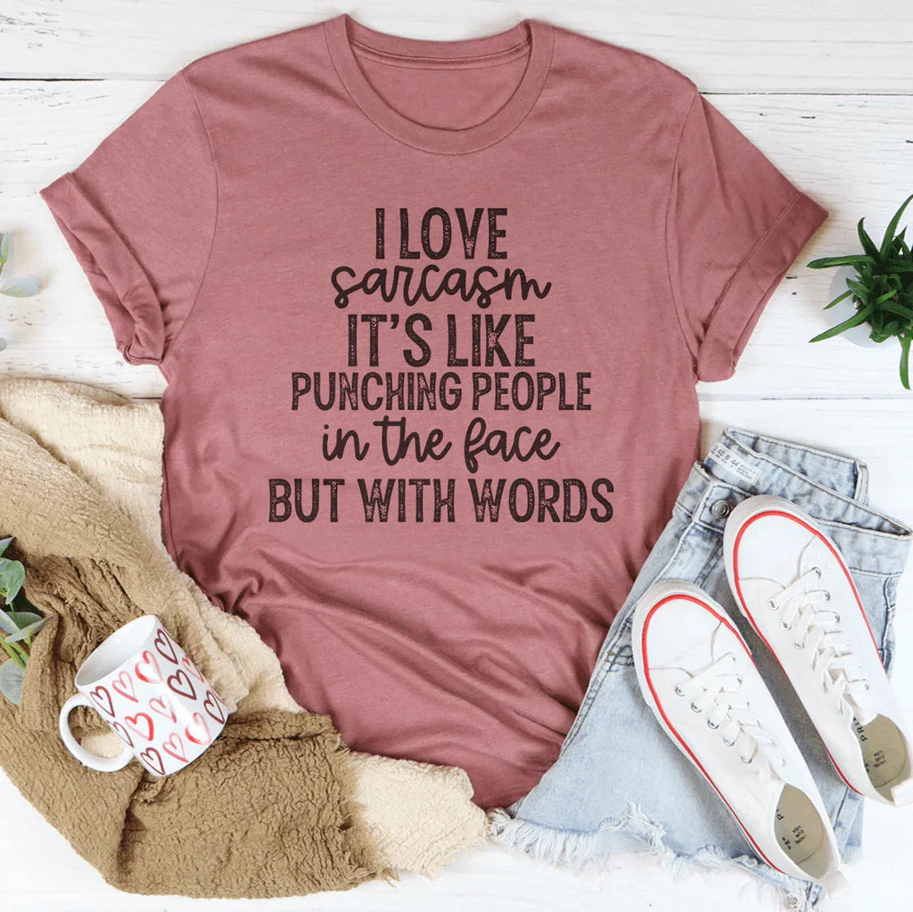 I Love Sarcasm Tee product image 3