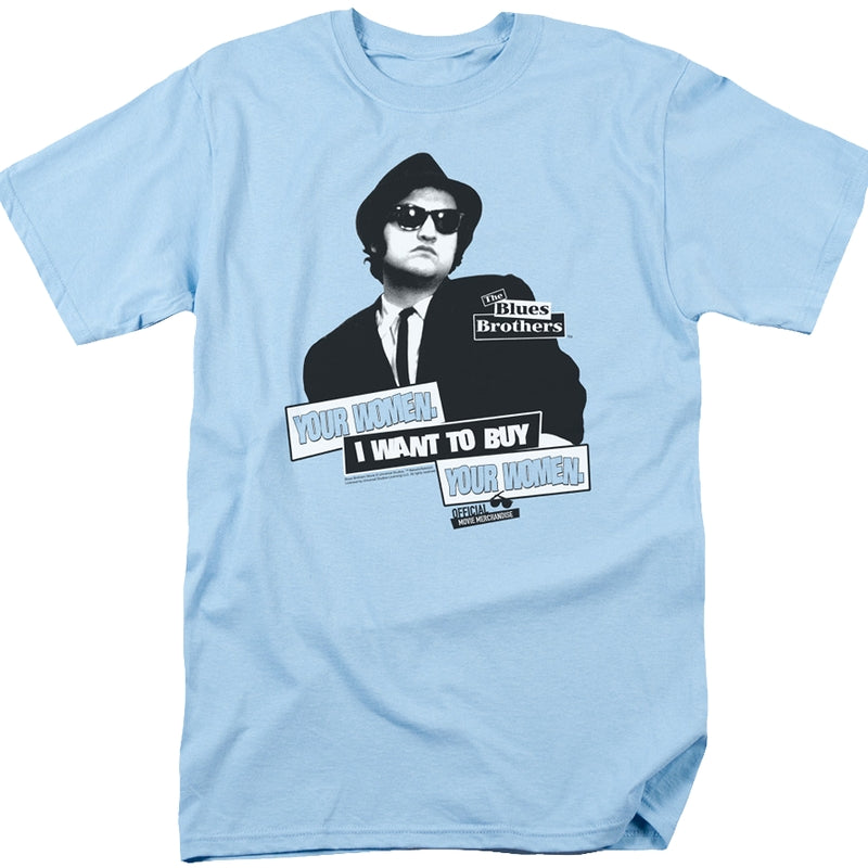 I Want To Buy Your Women Blues Brothers T-Shirt product image 1