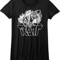 Ladies Black and White Ratt Shirt product image 1