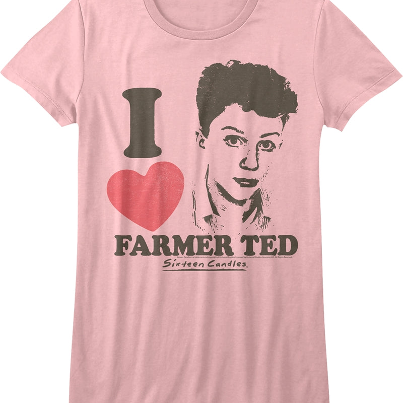 Junior I Love Farmer Ted Sixteen Candles Shirt product image 1