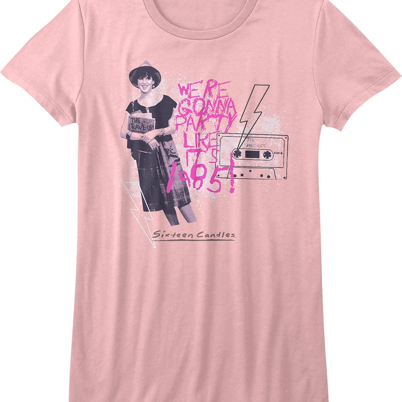 Junior Party Like It's 1985 Sixteen Candles Shirt product image 1