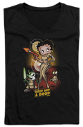 Ladies Boop Oop A Doop Wars Betty V-Neck Shirt product image 1