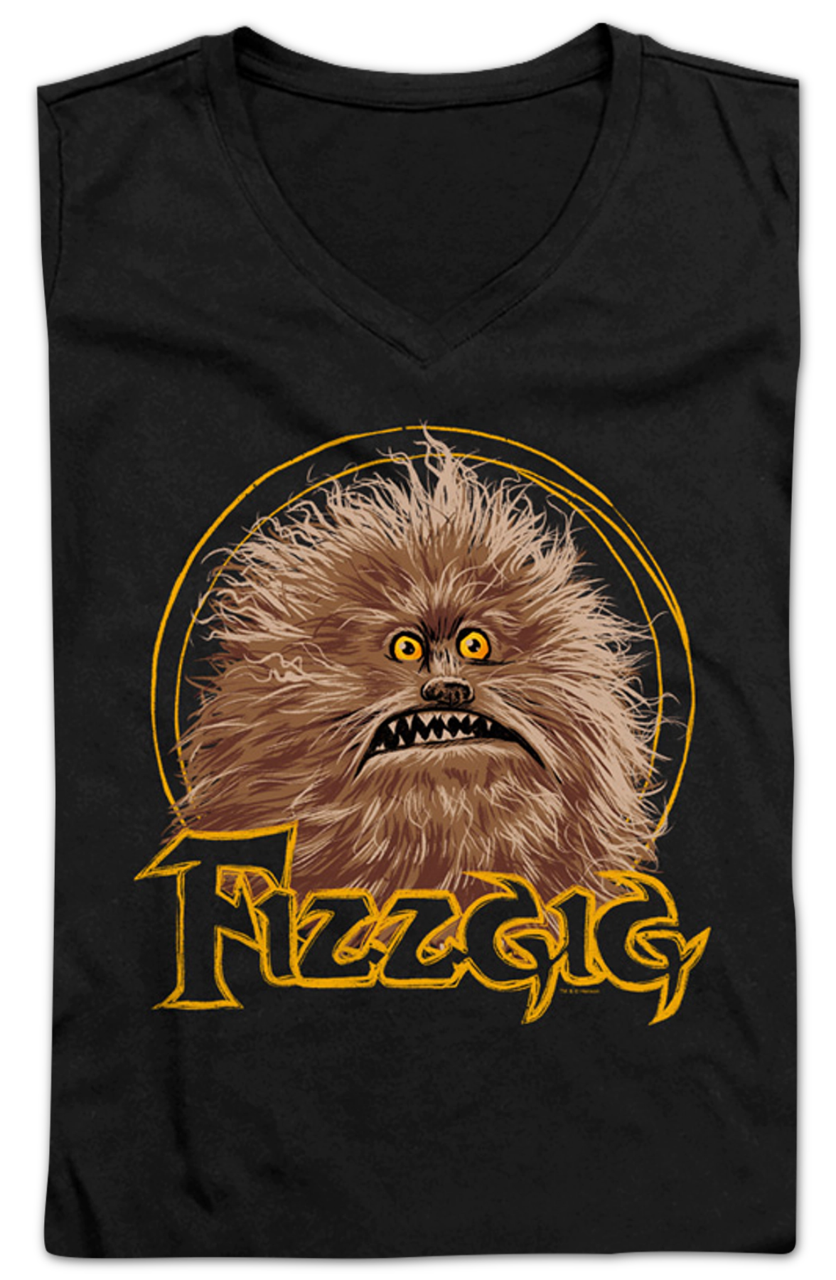 Ladies Friendly Monster Fizzgig Dark Crystal V-Neck Shirt product image 2